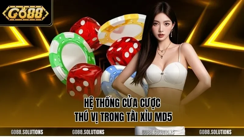 Hệ thống cửa cược thú vị trong tài xỉu MD5
